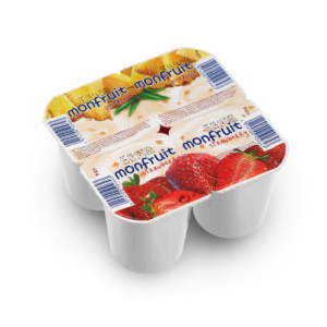 FRUIT YOGURT – STRAWBERRY AND PINEAPPLE 4X125G